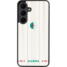 Samsung Galaxy S25 FE Case Hülle - Silikon schwarz Algerien 2026 personalisierbares Fussballtrikot