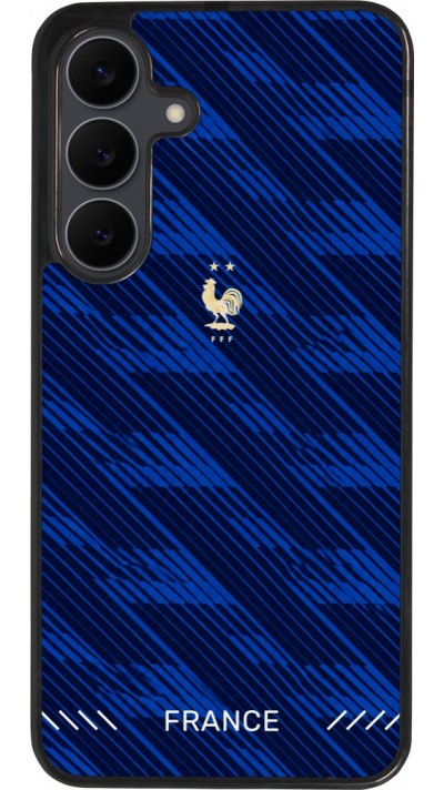 Samsung Galaxy S25 FE Case Hülle - Silikon schwarz Frankreich 2026 personalisierbares Fussballtrikot