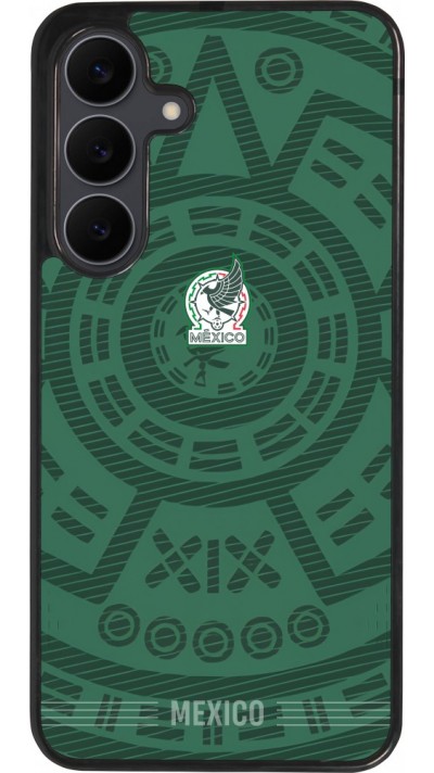 Samsung Galaxy S25 FE Case Hülle - Silikon schwarz Mexiko 2026 personalisierbares Fussballtrikot