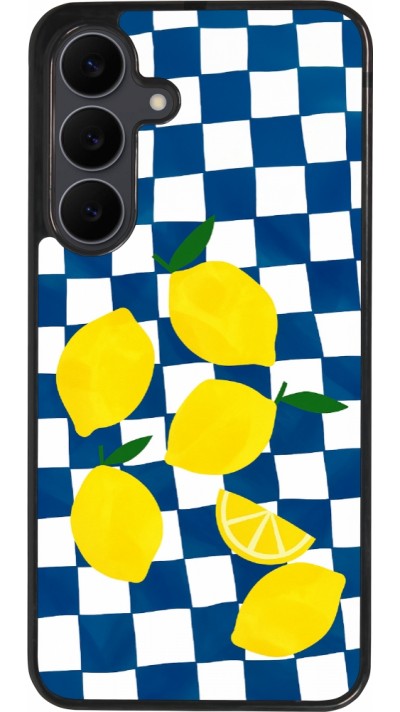 Coque Samsung Galaxy S25 FE - Silicone rigide noir Illustration lemons 2026