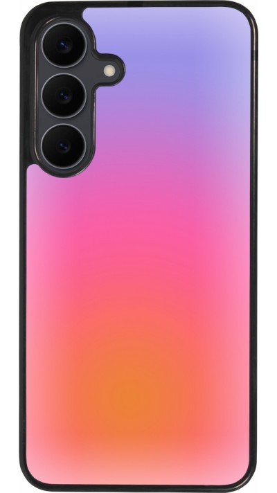 Samsung Galaxy S25 FE Case Hülle - Silikon schwarz Orange Pink Blue Gradient