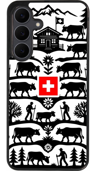 Samsung Galaxy S25 FE Case Hülle - Silikon schwarz Poya Schweiz 3
