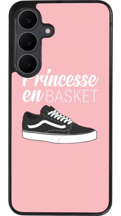 Samsung Galaxy S25 FE Case Hülle - Silikon schwarz princesse en basket