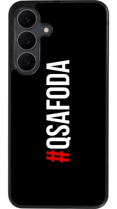 Samsung Galaxy S25 FE Case Hülle - Silikon schwarz Qsafoda 1