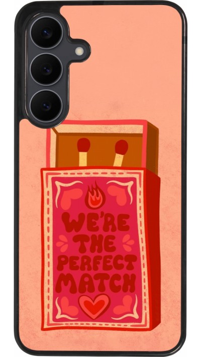 Samsung Galaxy S25 FE Case Hülle - Silikon schwarz Saint Valentines Day 26 Perfect Match