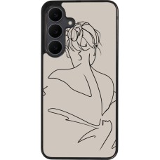 Coque Samsung Galaxy S25 FE - Silicone rigide noir Salnikova 05