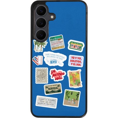 Samsung Galaxy S25 FE Case Hülle - Silikon schwarz Seals of the Dominican Republic DTMF