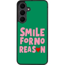 Samsung Galaxy S25 FE Case Hülle - Silikon schwarz Smile for no reason 2026