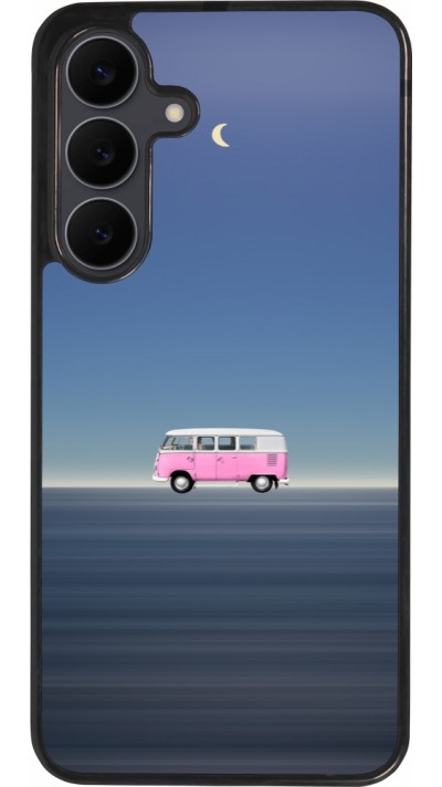 Samsung Galaxy S25 FE Case Hülle - Silikon schwarz Spring 23 pink bus