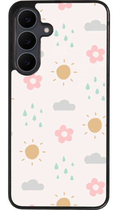 Samsung Galaxy S25 FE Case Hülle - Silikon schwarz Spring 23 weather