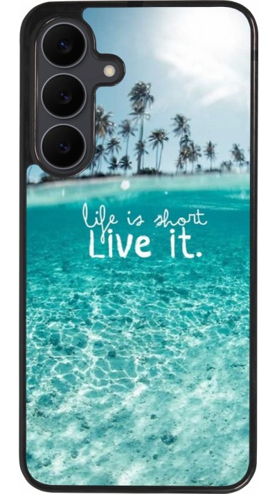 Samsung Galaxy S25 FE Case Hülle - Silikon schwarz Summer 18 24