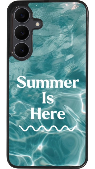 Samsung Galaxy S25 FE Case Hülle - Silikon schwarz Summer 2025 Summer is here