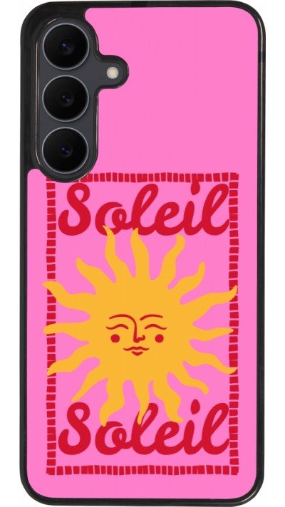 Coque Samsung Galaxy S25 FE - Silicone rigide noir Sun sun 2026