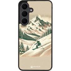 Samsung Galaxy S25 FE Case Hülle - Silikon schwarz Vintage Skiberg