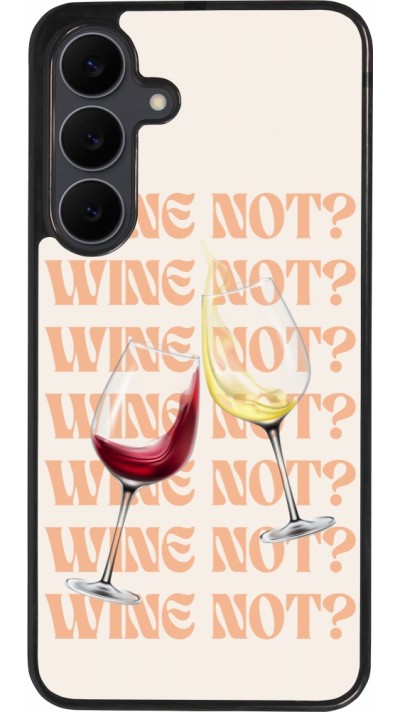 Samsung Galaxy S25 FE Case Hülle - Silikon schwarz Wine not