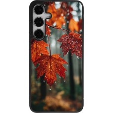 Samsung Galaxy S25+ Case Hülle - Silikon schwarz Autumn 25 Rain