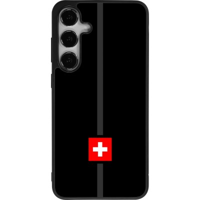 Samsung Galaxy S25+ Case Hülle - Silikon schwarz Kanton CH schwarz