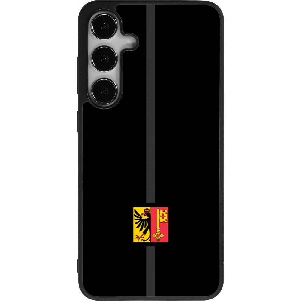 Samsung Galaxy S25+ Case Hülle - Silikon schwarz Kanton GE schwarz