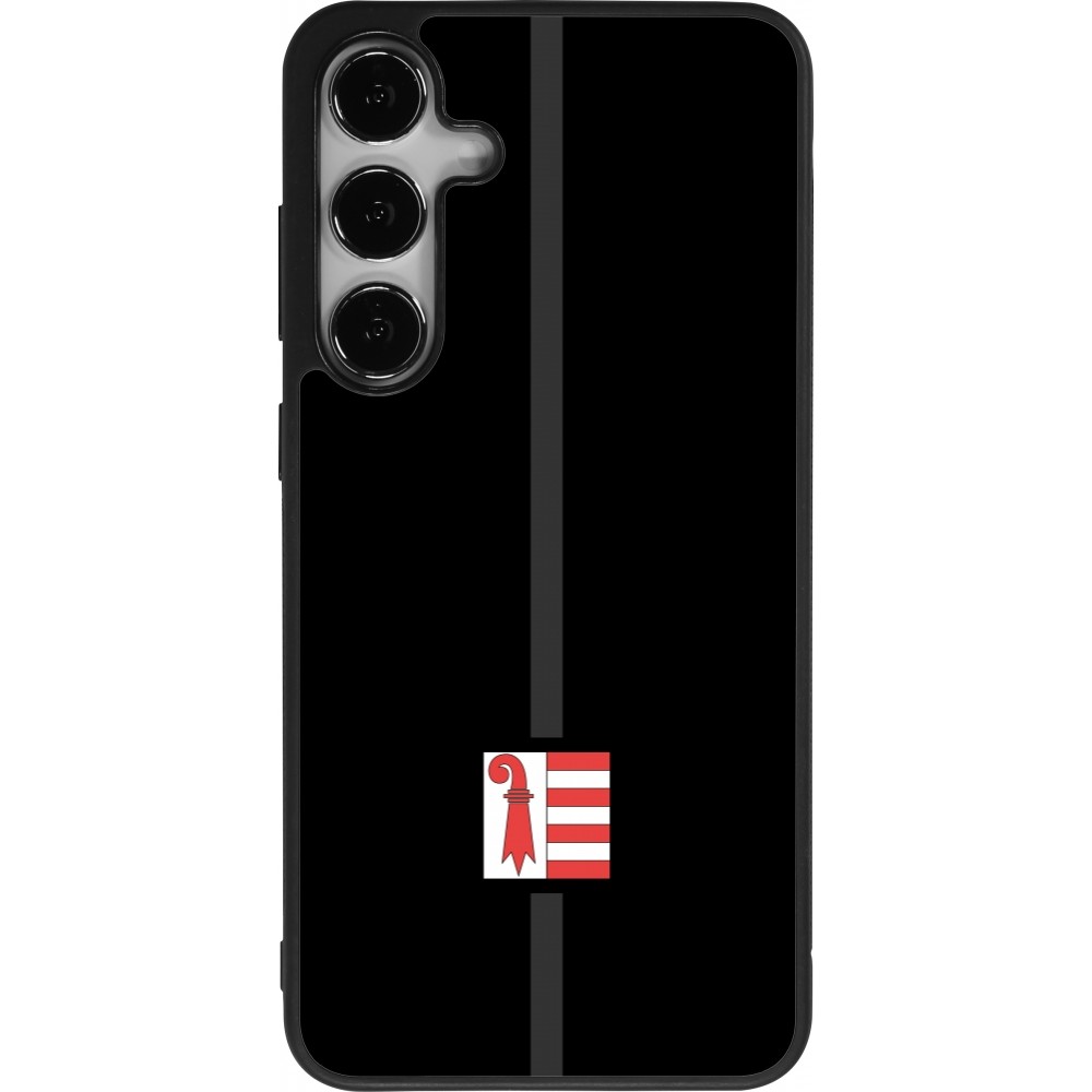 Samsung Galaxy S25+ Case Hülle - Silikon schwarz Kanton JU schwarz