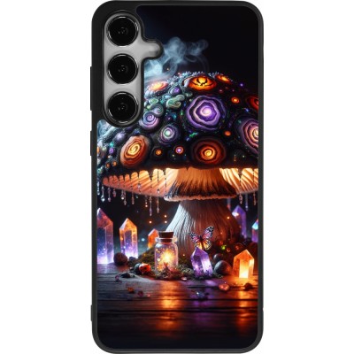Samsung Galaxy S25+ Case Hülle - Silikon schwarz Halloween Zaubertrank Magie