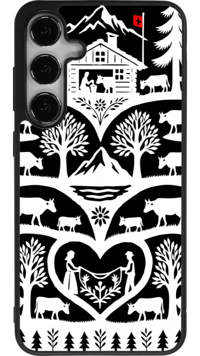 Samsung Galaxy S25+ Case Hülle - Silikon schwarz Poya Schweiz 2 schwarz