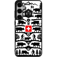 Samsung Galaxy S25+ Case Hülle - Silikon schwarz Poya Schweiz 3