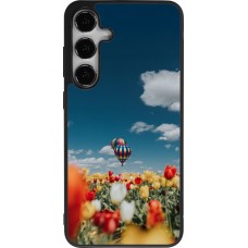 Samsung Galaxy S25+ Case Hülle - Silikon schwarz Hot air balloon Spring 2026