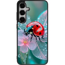 Samsung Galaxy S25+ Case Hülle - Silikon schwarz Ladybird in bloom Spring 2026