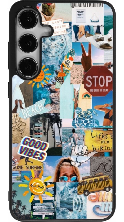 Samsung Galaxy S25+ Case Hülle - Silikon schwarz Summer 2021 15