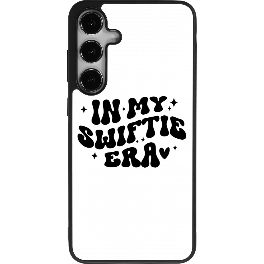 Samsung Galaxy S25+ Case Hülle - Silikon schwarz Taylor Swift In My Swiftie Era - White