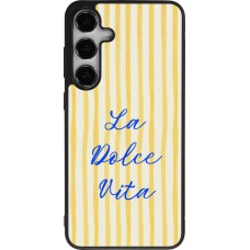 Samsung Galaxy S25+ Case Hülle - Silikon schwarz The good life 2026