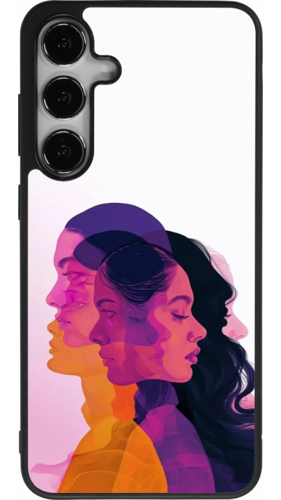 Samsung Galaxy S25+ Case Hülle - Silikon schwarz Womens day 2026 10