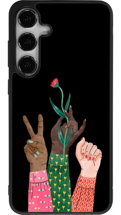 Samsung Galaxy S25+ Case Hülle - Silikon schwarz Womens day 2026 2