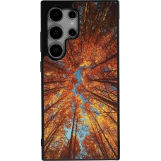 Samsung Galaxy S25 Ultra Case Hülle - Silikon schwarz Autumn 25 Trees