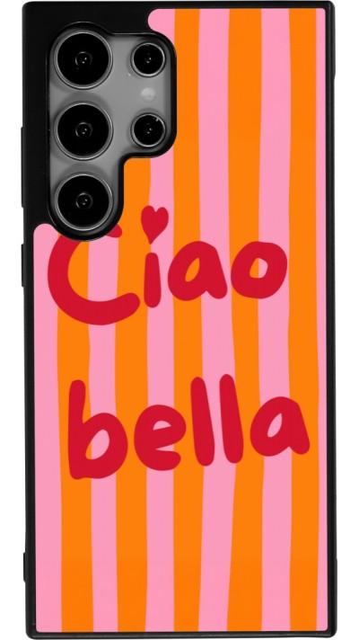 Samsung Galaxy S25 Ultra Case Hülle - Silikon schwarz Bye Bella 2026