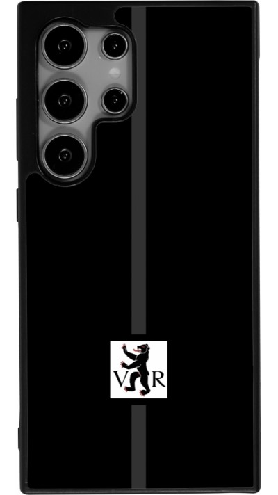 Coque Samsung Galaxy S25 Ultra - Silicone rigide noir Canton AR noir
