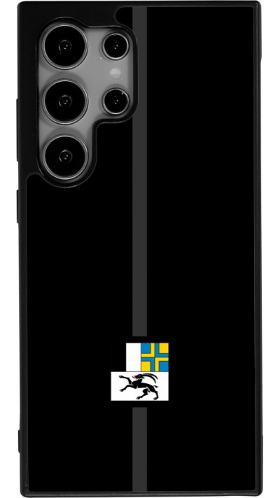 Coque Samsung Galaxy S25 Ultra - Silicone rigide noir Canton GR noir