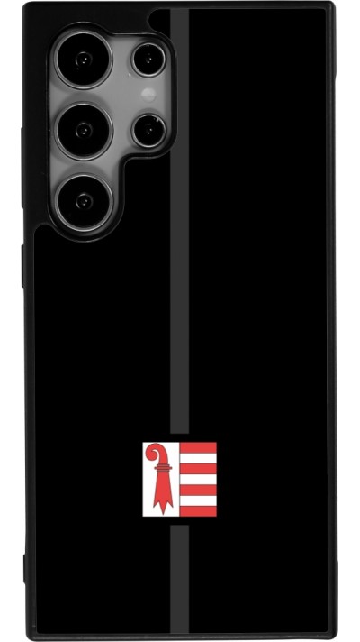 Coque Samsung Galaxy S25 Ultra - Silicone rigide noir Canton JU noir