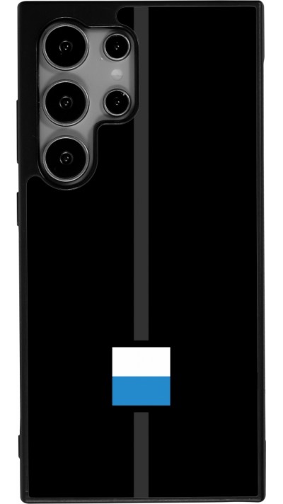 Coque Samsung Galaxy S25 Ultra - Silicone rigide noir Canton LU noir
