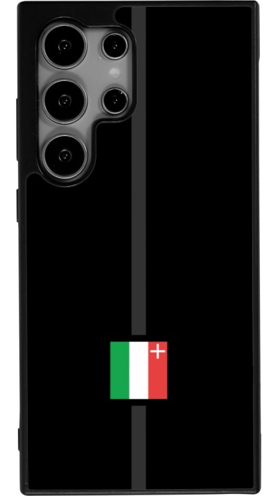 Coque Samsung Galaxy S25 Ultra - Silicone rigide noir Canton NE noir