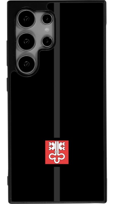 Coque Samsung Galaxy S25 Ultra - Silicone rigide noir Canton NW noir