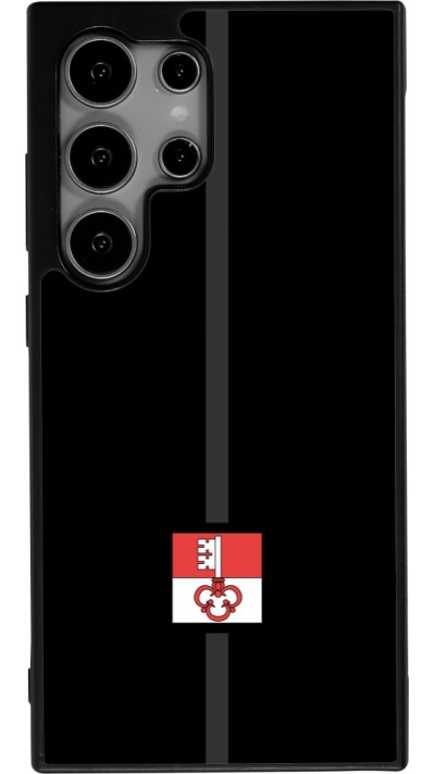 Coque Samsung Galaxy S25 Ultra - Silicone rigide noir Canton OW noir