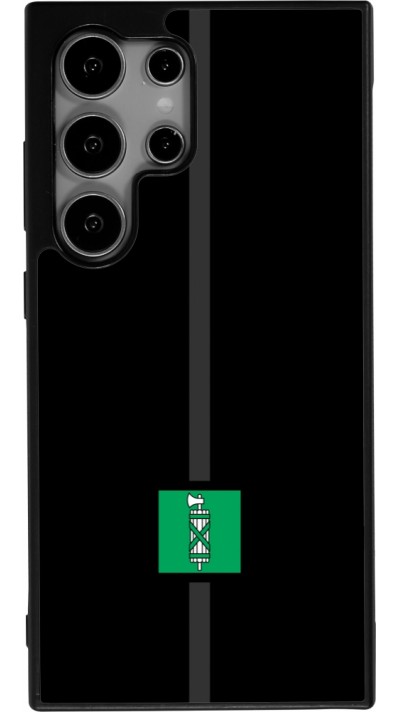 Coque Samsung Galaxy S25 Ultra - Silicone rigide noir Canton SG noir