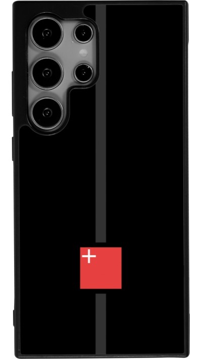 Coque Samsung Galaxy S25 Ultra - Silicone rigide noir Canton SZ noir