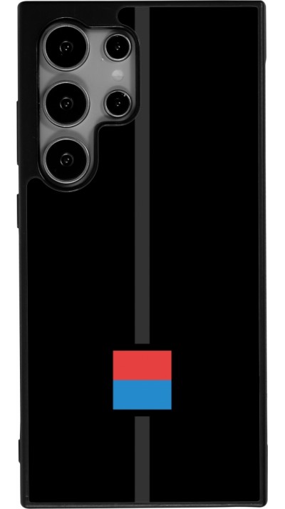 Coque Samsung Galaxy S25 Ultra - Silicone rigide noir Canton TI noir