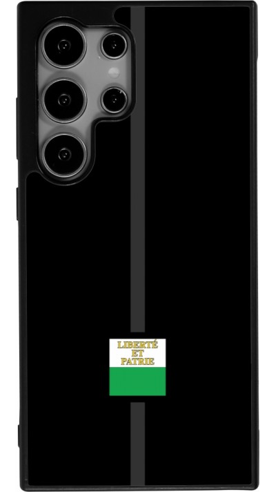 Coque Samsung Galaxy S25 Ultra - Silicone rigide noir Canton VD noir
