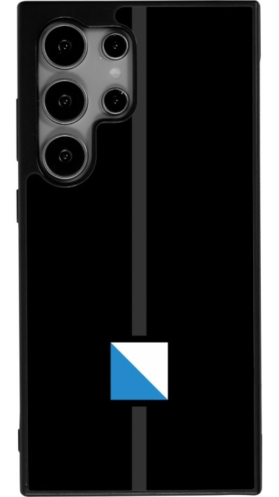 Coque Samsung Galaxy S25 Ultra - Silicone rigide noir Canton ZH noir