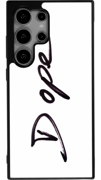 Coque Samsung Galaxy S25 Ultra - Silicone rigide noir Dope