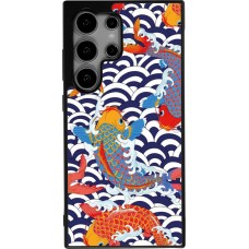 Samsung Galaxy S25 Ultra Case Hülle - Silikon schwarz Easter 2023 japanese fish