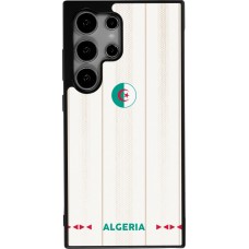 Samsung Galaxy S25 Ultra Case Hülle - Silikon schwarz Algerien 2026 personalisierbares Fussballtrikot